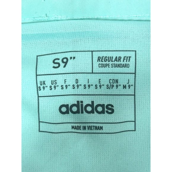 Adidas Own The Run Men’s Shorts S Green White Triple Striped Logo 9” AEROREADY - Picture 4 of 16